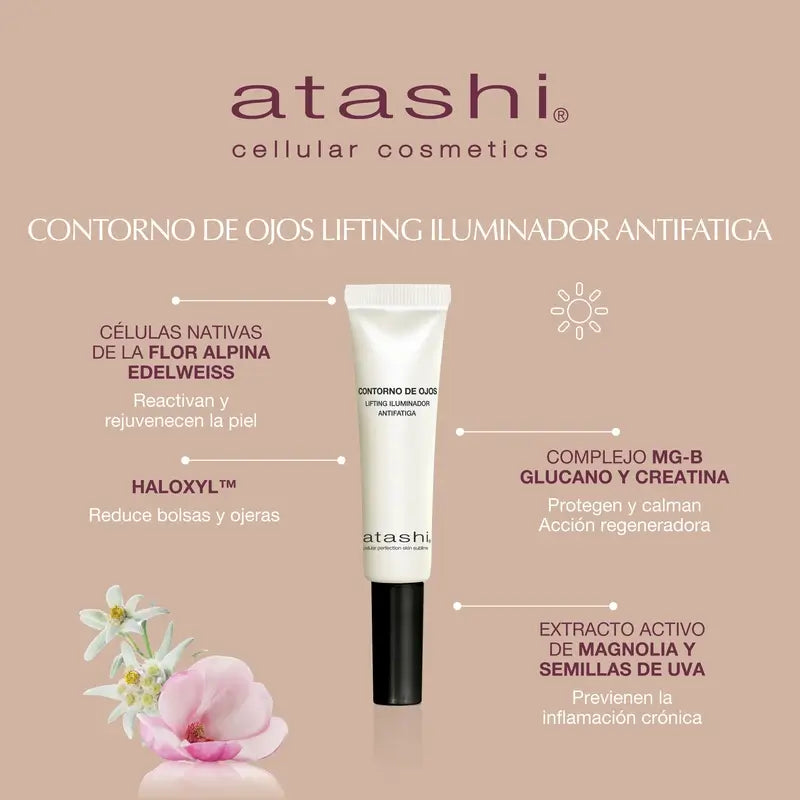 Atashi Firming & Brightening Serum Lifting + Brightening Eye Contour Box