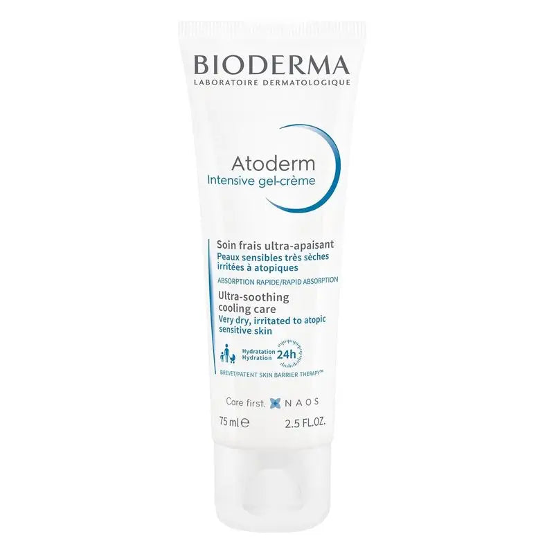 BIODERMA  Atoderm Intensive Gel-Crème Cuidado Diario Pieles Atópicas Tubo 75 ml