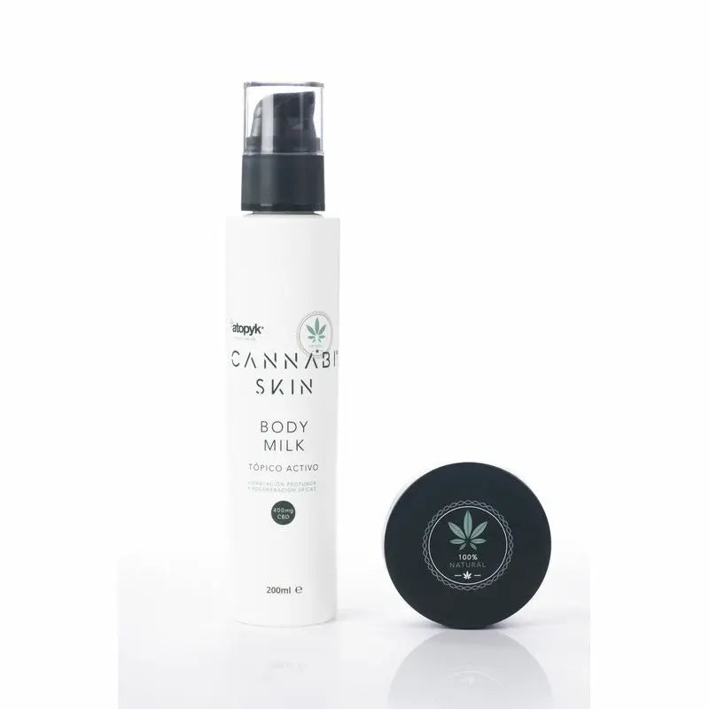 Atopyk Cannabiskin Pack CBD: Crema Rescate + Pack Cuidado Completo Piel Atópica , 250 ml