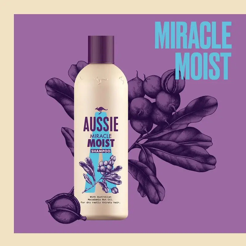 Champô Aussie Miracle Hydration , 300 ml