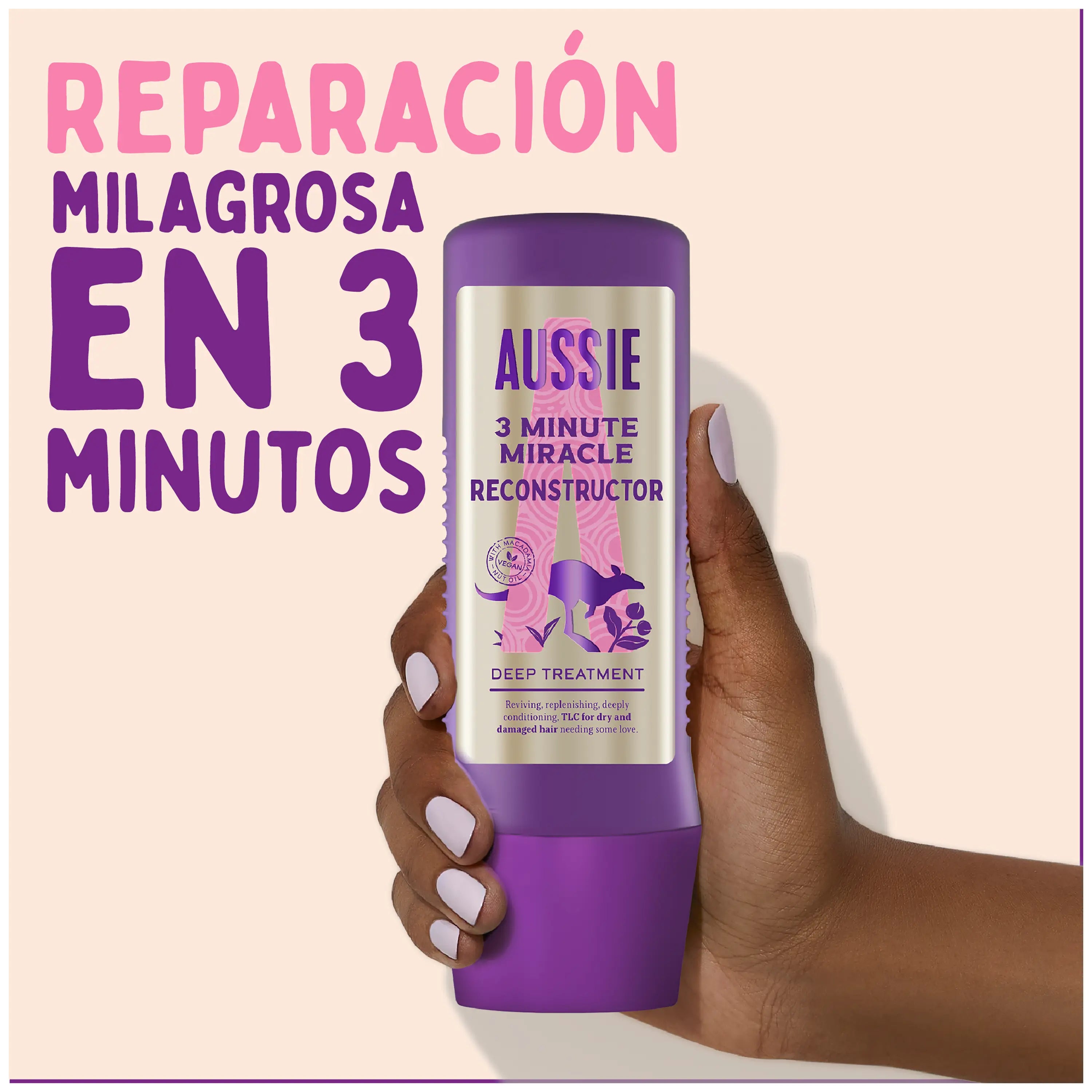 Aussie 3 Minutes Miracle Repair Sos Mask , 225 ml