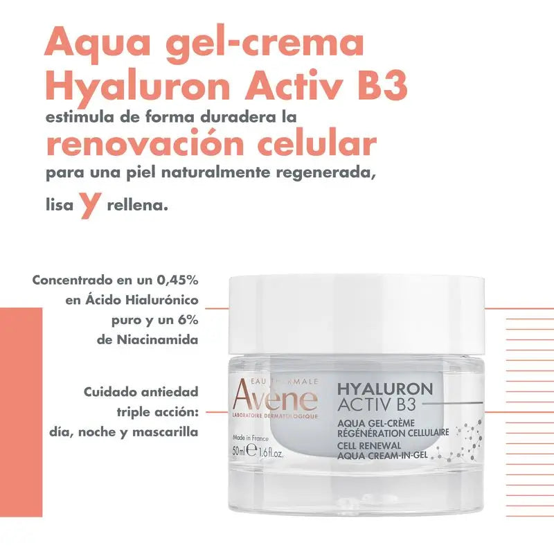 Avene Aqua Gel Hyaluron Activ B3 , 50 ml