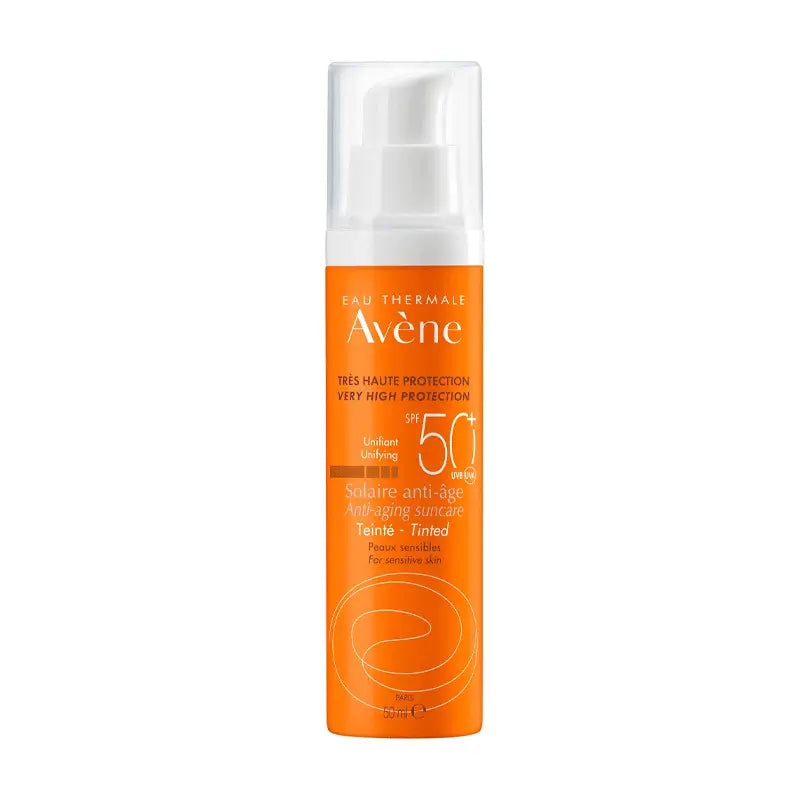 Avene Solar Anti-Edad SPF 50+ Protector Facial con Color 50 ml