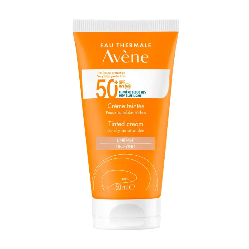 Avene Crema Solar Pieles Sensibles SPF 50+ Color 50 ml