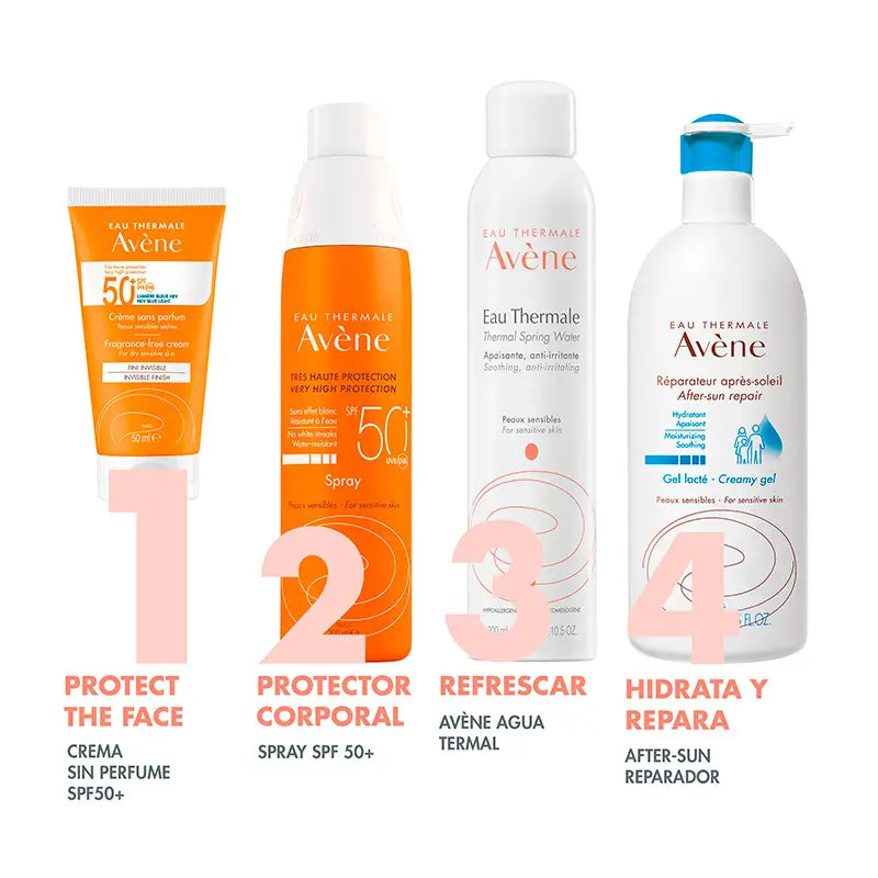 Avene SPF 50+ Crema Muy Alta Protección Sin Perfume 50 ml