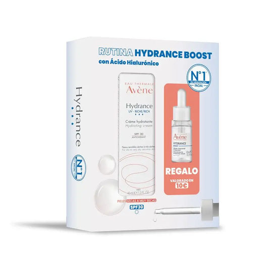 Avene Hydrance Pack Creme Hidratante SPF30 Rico 40 Ml + Sérum Reforço Hidrância 10 Ml