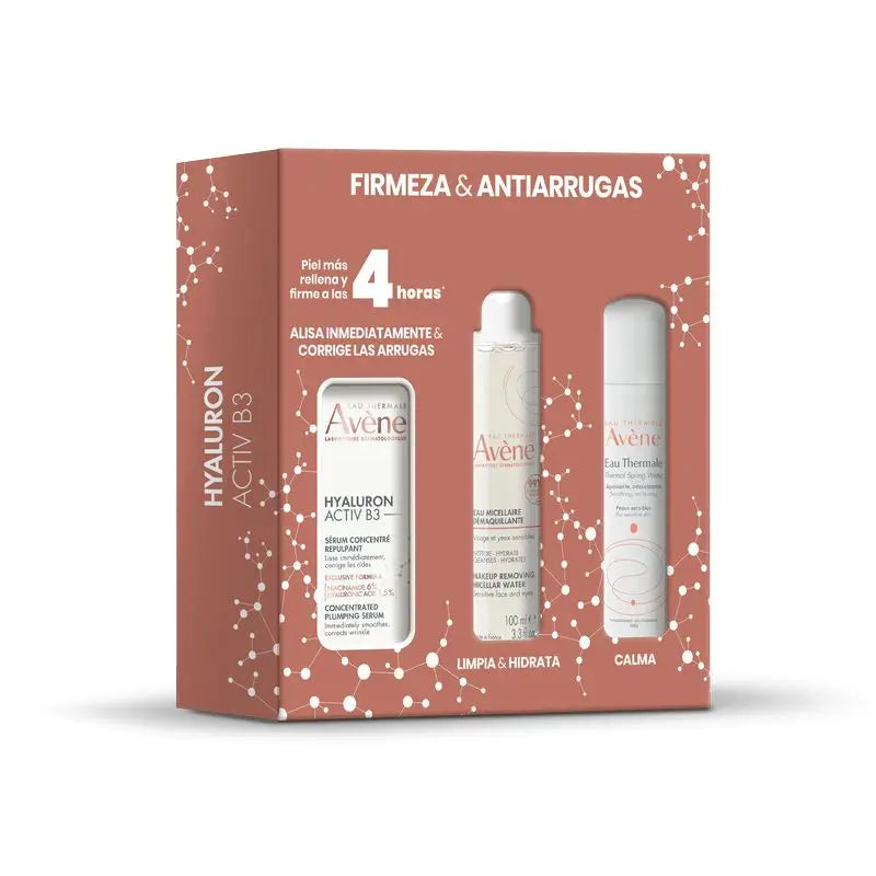 Avene Sérum Hyaluron 30ml + Agua Micelar 100ml + Agua Termal 50ml