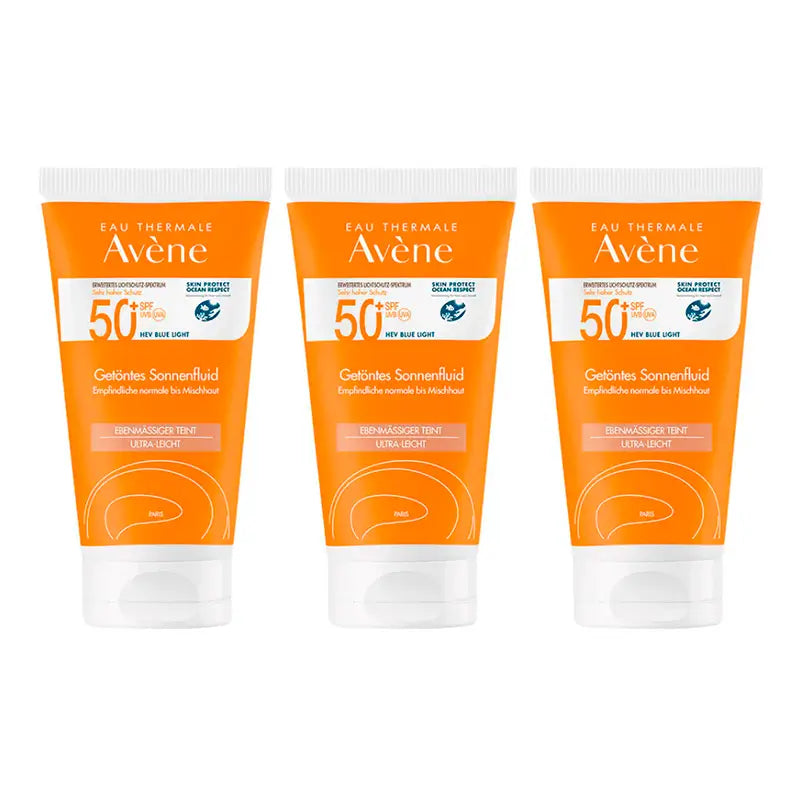 Avene Triplo Fluido Solar Spf50+ Cor 50 Ml