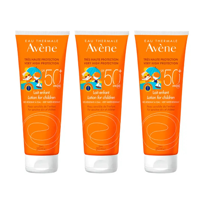 Avene Triplo Solar Leite Protetor Solar Infantil FPS 50 + 250 Ml