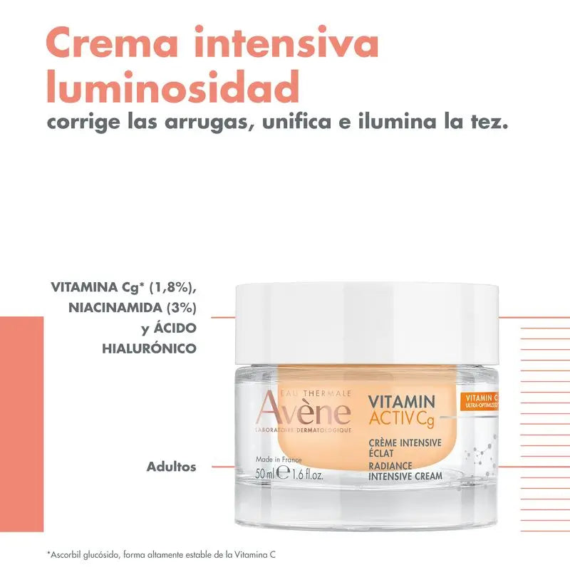 Avene Vitamin Activ C Creme Luminoso , 50 ml