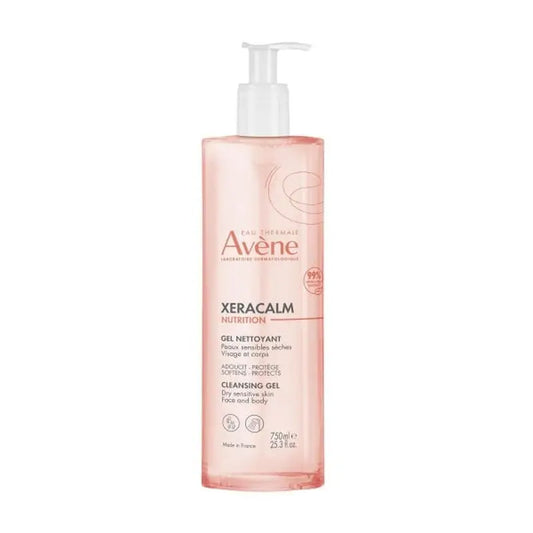 Avene Xeracalm Nutrition Gel Limpiador, 750 ml