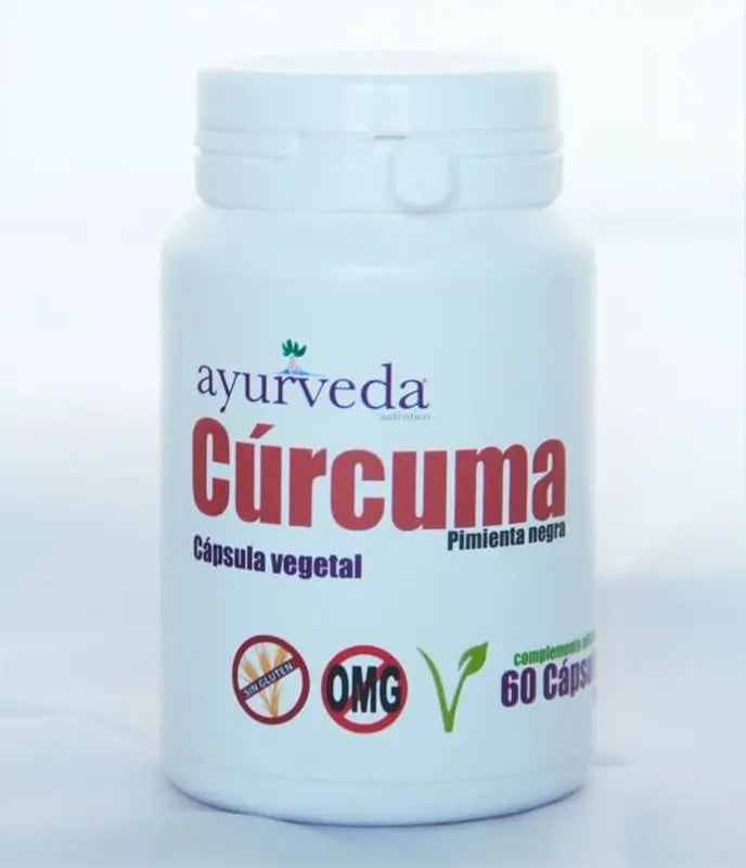 Ayurveda Curcumina Con Pimienta, 60 Cápsulas