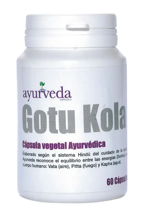 Ayurveda Gotukola, 60 Cápsulas