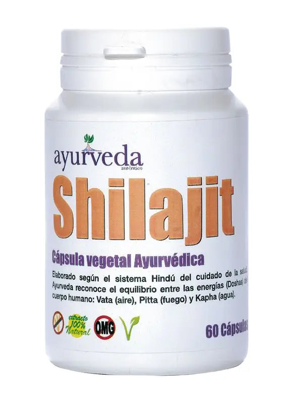 Ayurveda Shilajit, 60 Cápsulas