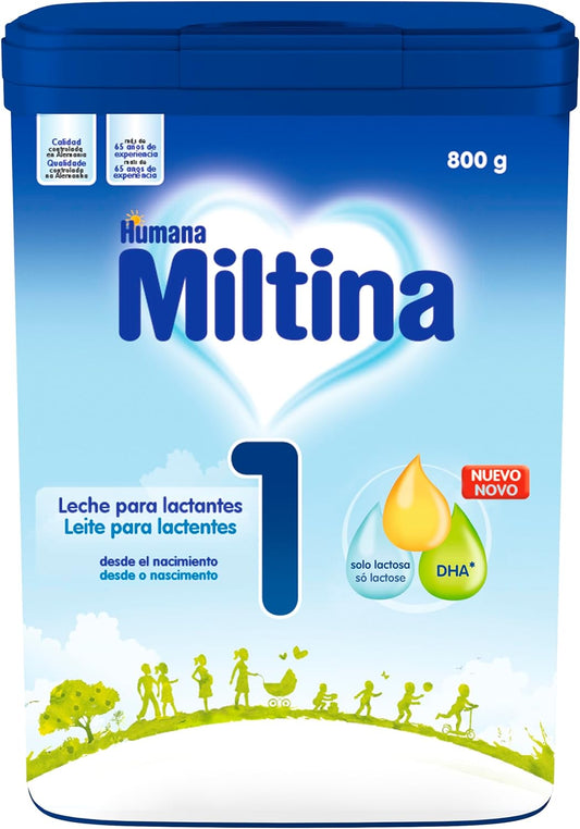 MILTINA 1 Leite Probalanceado para bebês 750 gr