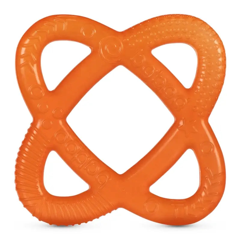 Baboo Teether Mordedor de esfera cheio de água, laranja, 4+ meses, 1 unidade