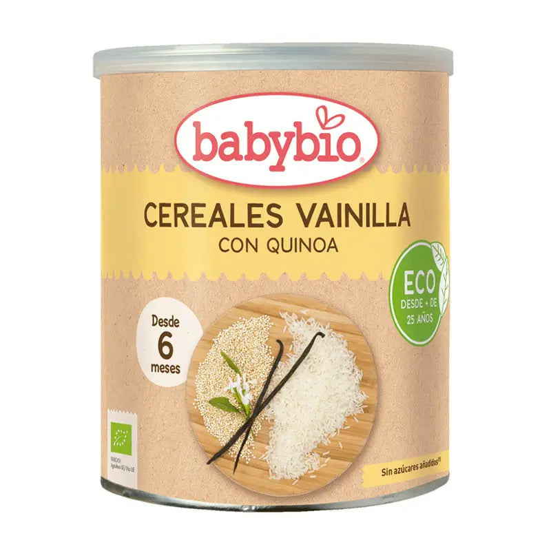 Babybio Cereales Vainilla & Quinoa - 220 gr