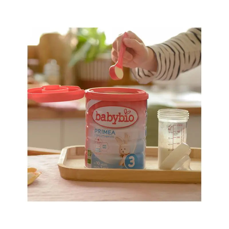 Babybio Leche Primea 3 Leite de Vaca Crescimento 12-3 Anos 800G Bio