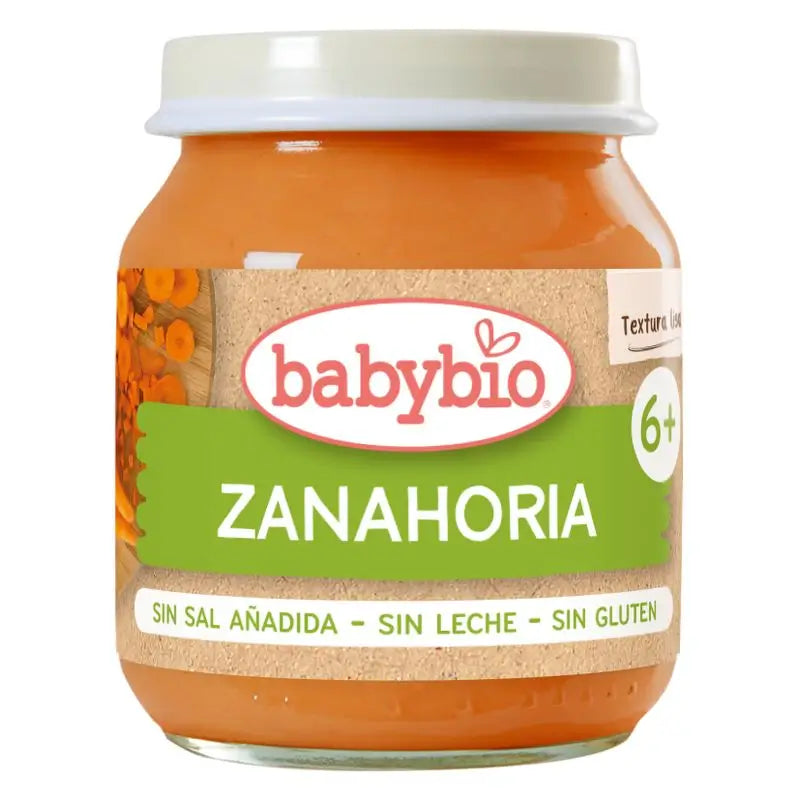 Babybio Potito Zanahoria, 130 gr