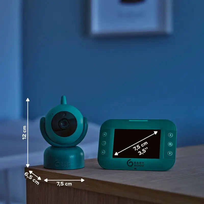 Babymoov Monitor de vídeo motorizado para bebés Yoo-Twist