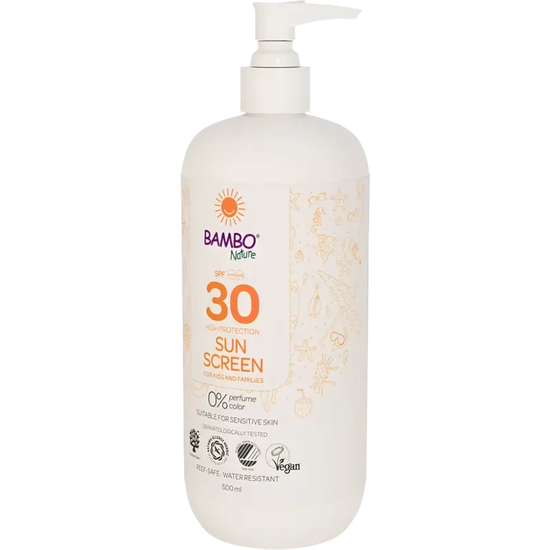 Bambo Nature Creme Solar Spf30, 500 ml