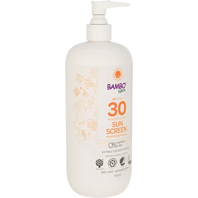 Bambo Nature Creme Solar Spf30, 500 ml