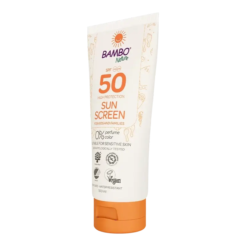 Bambo Nature Creme Solar Spf50, 100 ml