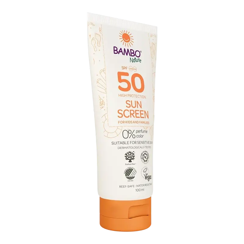 Bambo Nature Creme Solar Spf50, 100 ml