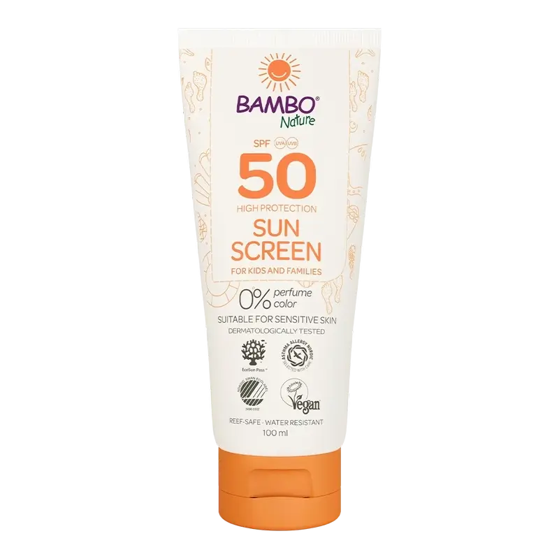 Bambo Nature Creme Solar Spf50, 100 ml