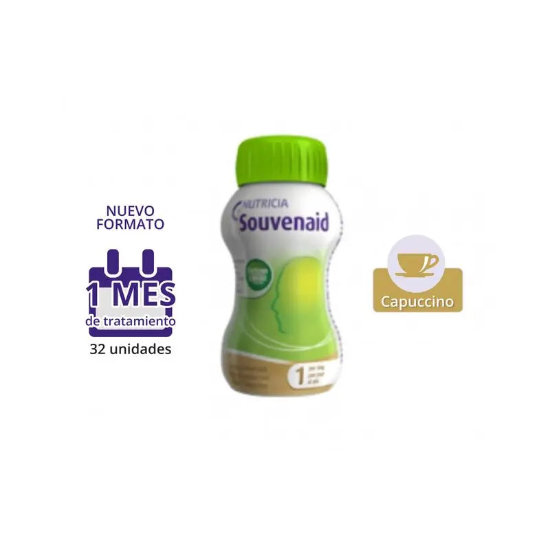 Nutricia Souvenaid Smoothies Sabor Cappuccino 16 unidades x 125 ml