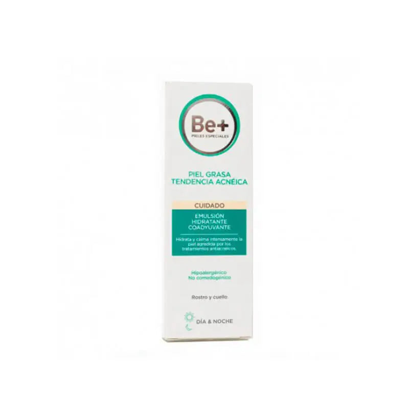 Be+ Cuidado Emulsion Hidratante Coadyuvante Piel Grasa 40 ml