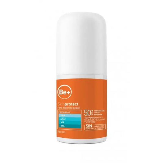 Be + Skin Protect Roll On SPF50+ 40 ml