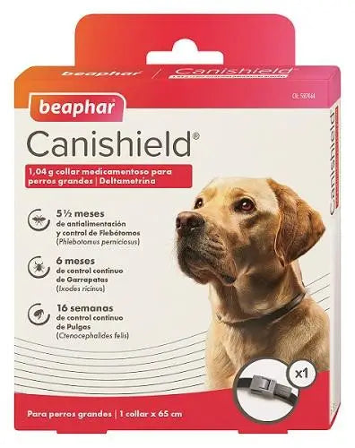 Beaphar Collar Canishield Perro, 65 cm 1 Unidades