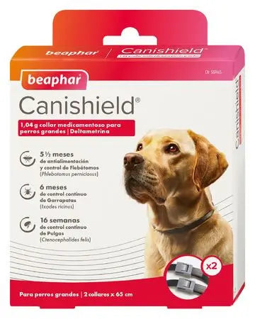 Beaphar Collar Canishield Perro, 65 cm 2 Unidades