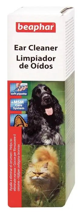 Beaphar Limpiador de Oidos Perro y Gato 50 ml