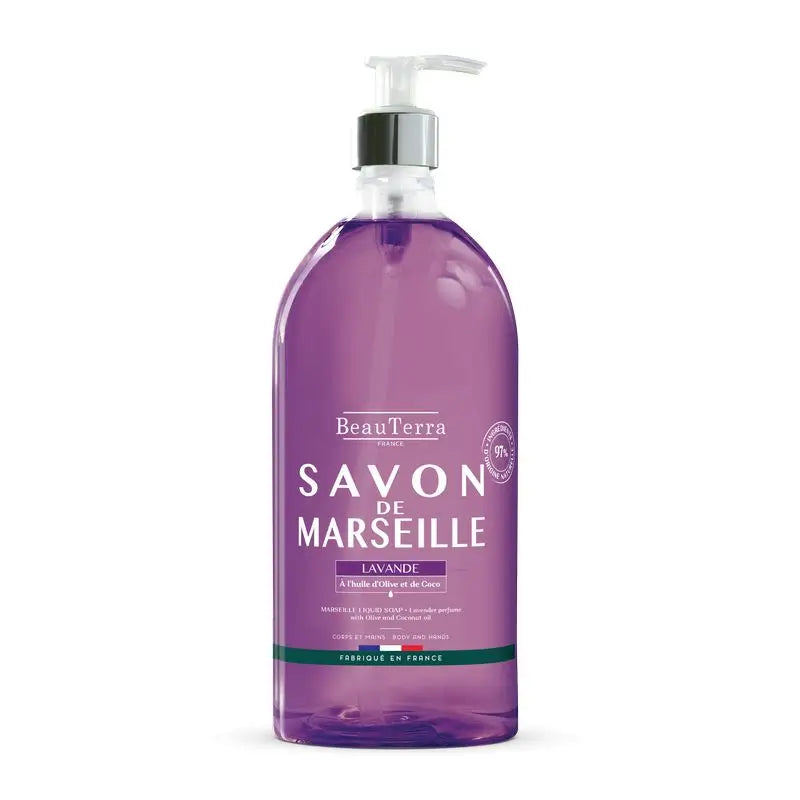 Beauterra Jabones De Marsella Jabón De Marsella Lavanda , 1000 ml