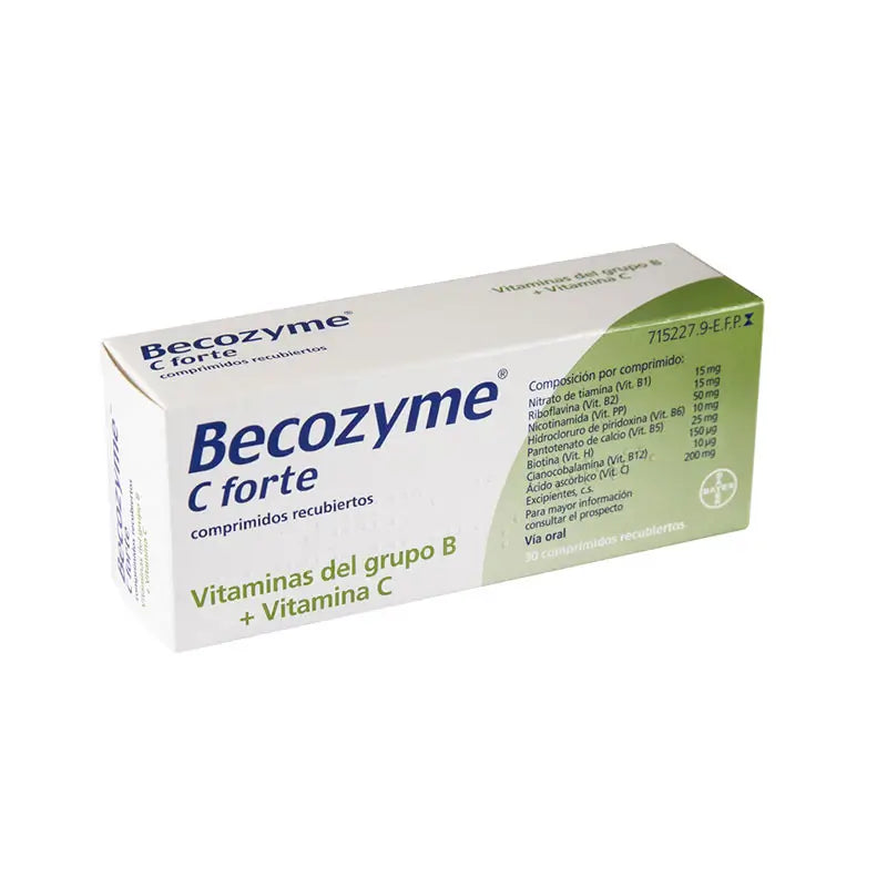 Becozyme C Forte, 30 Comprimidos