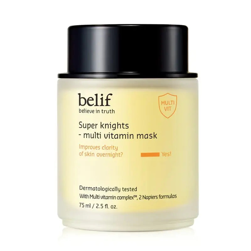 Belif Super Knights Máscara de dormir multi-vitamínica, 75 ml