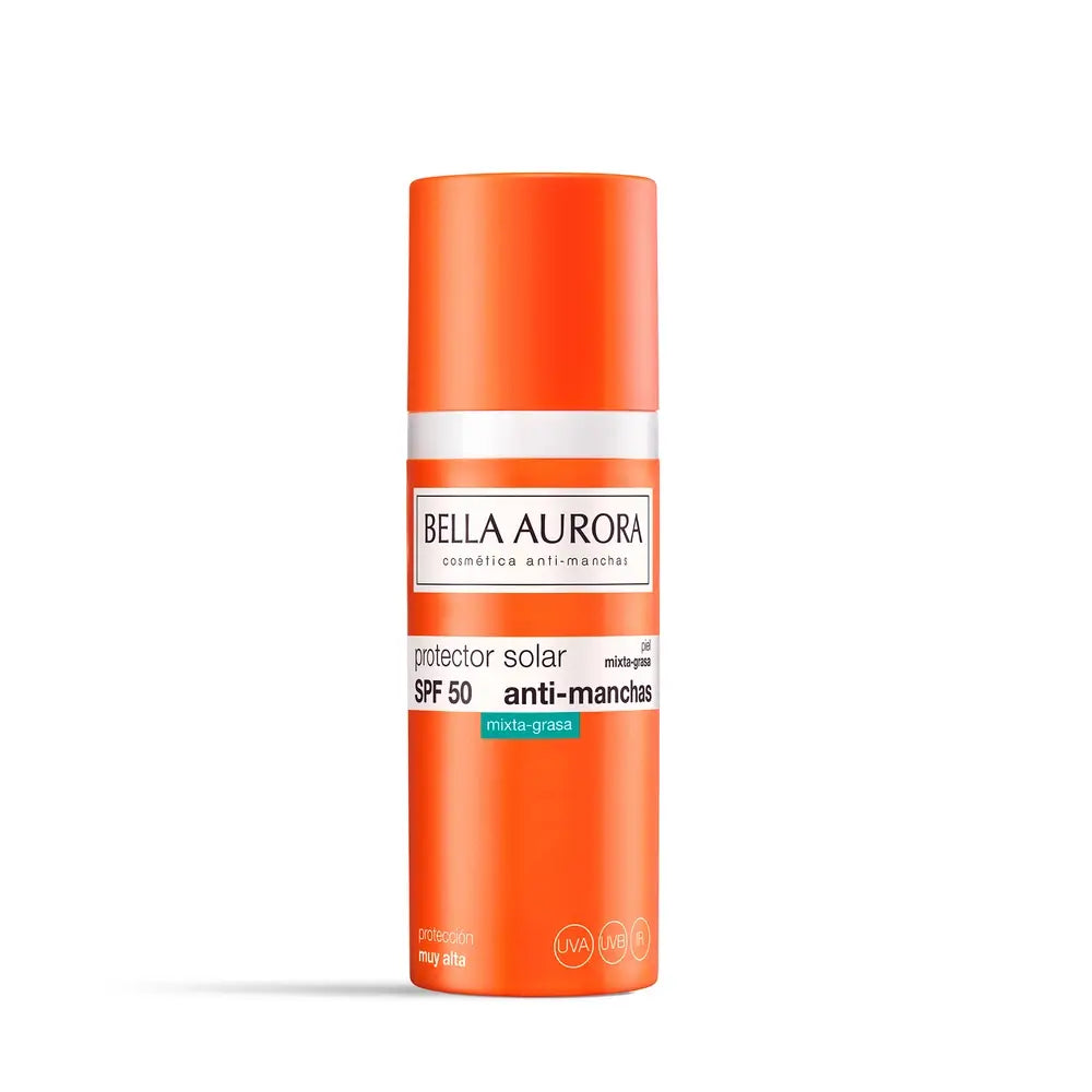 Bella Aurora Anti-Blemish Sunscreen Spf50. Pele mista e oleosa, 50 ml