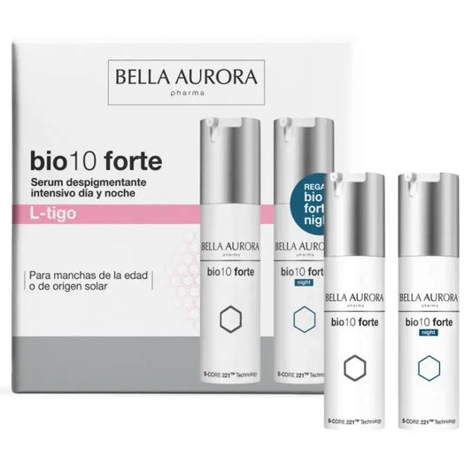 Bella Aurora Bella Aurora Bio10 Forte Anti-Blemish Ritual Bio10 Forte L-Tigo + Bio10 Forte Noite, 60 ml