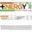 Bemore Nutrition Energy+ Energy Bar Coconut & Date Flavour Box 18 unidades