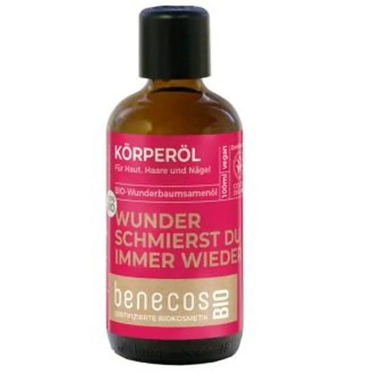 Benecos Aceite Cabello Y Cuerpo Ricino 100Ml. Bio Vegano