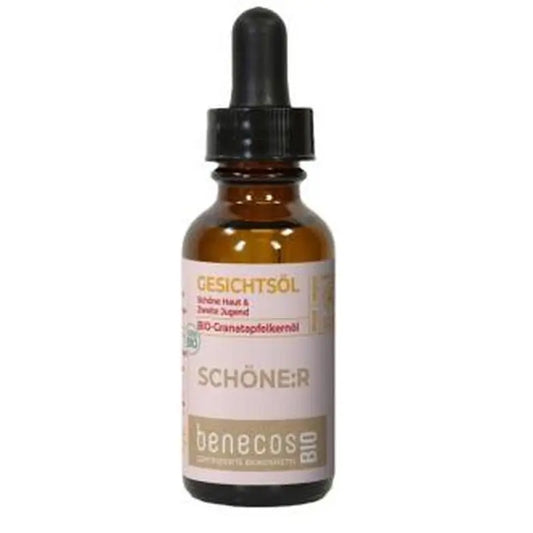 Benecos Aceite Facial Granada 50Ml. Bio Vegano