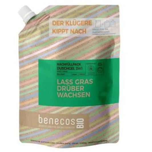 Benecos Gel De Baño 2En 1 Cañamo Recarga 1Lt. Bio Vegano