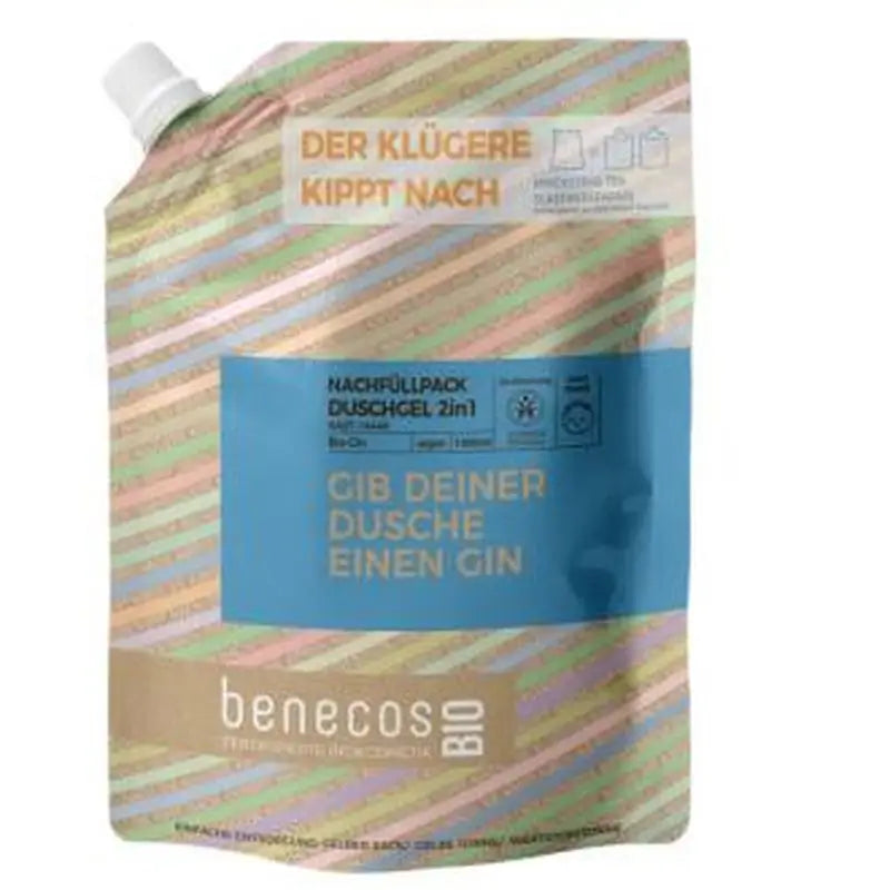 Benecos Gel De Baño 2En 1 Ginebra 1Lt. Bio Vegano