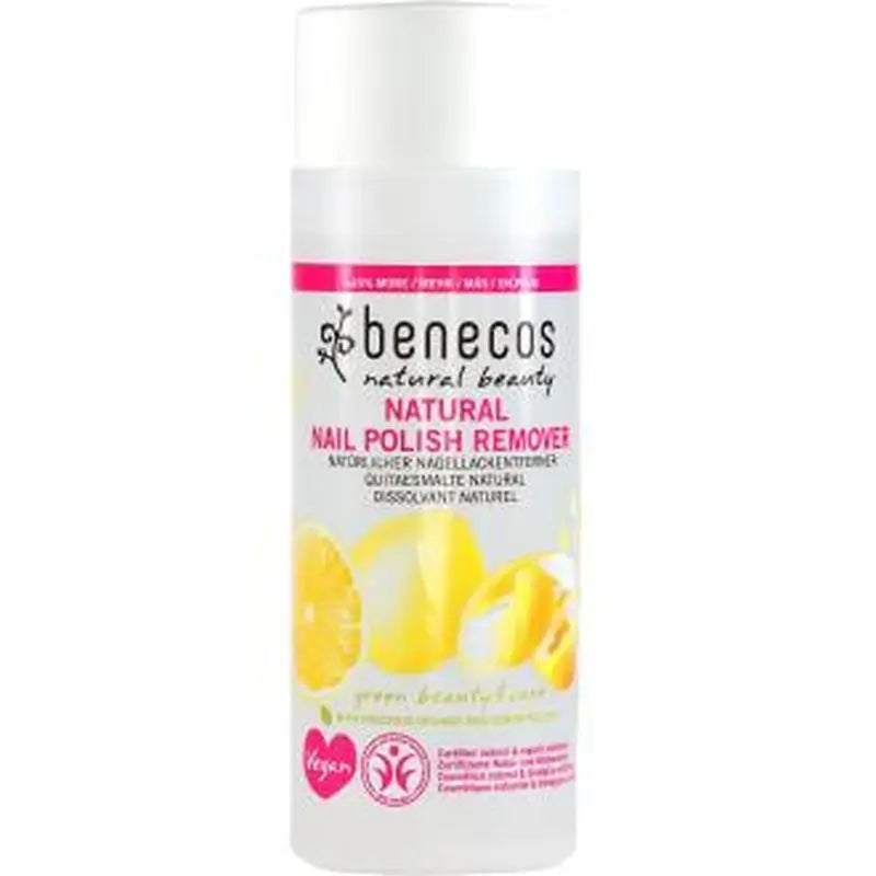 Benecos Quitaesmalte Ecologico 125Ml. Vegano