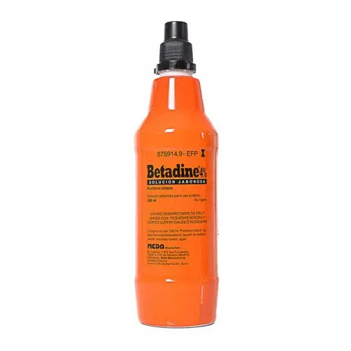 Betadine 4% Solución Tópica Jabonosa 500 ml