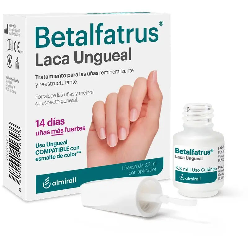 Betalfatrus Verniz para unhas, 3,3 ml