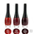 Beter Nail Care Pack 3X Esmaltes Manicura Red Lover 