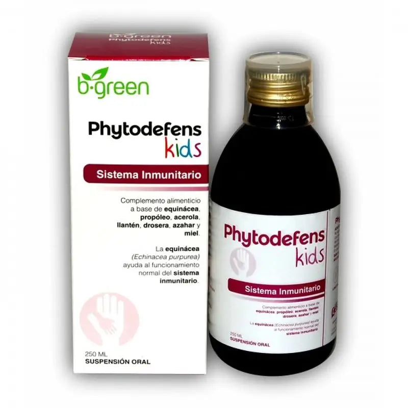 B'Green Phytodefens Kids Xarope, 250 ml